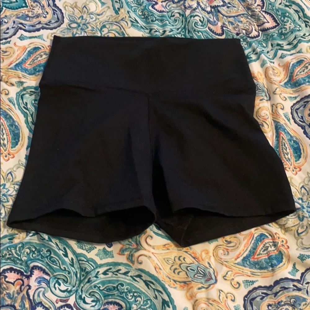 Black fabletics shorts